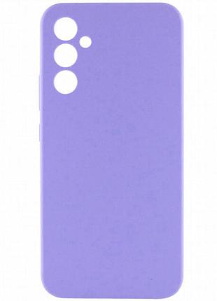 Чехол silicone cover lakshmi full camera (aaa) для samsung galaxy s24+ сиреневый / dasheen