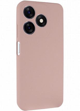 Чехол silicone cover lakshmi full camera (aaa) для tecno spark 10 розовый / pink sand