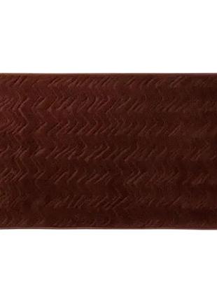 Рушник для кухні 25*50 см із мікрофібри коричневий colorful home 501-207-c-720br