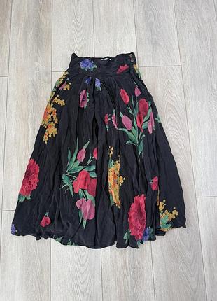 Шовкова спідниця max mara