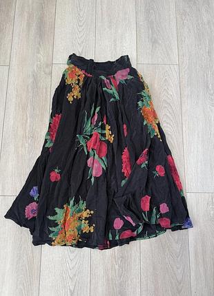 Шовкова спідниця max mara 3