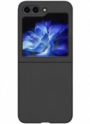 Чехол foldables silicone cover lakshmi (aaa) для samsung galaxy z flip5 черный / black
