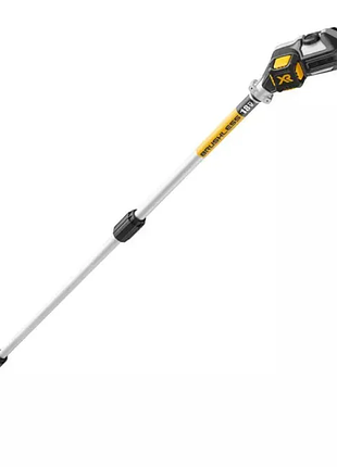 Высоторез цепной аккумуляторный dewalt бесщеточный 18в шина 20см штанга 180-280см 4.0кг без акб и зу