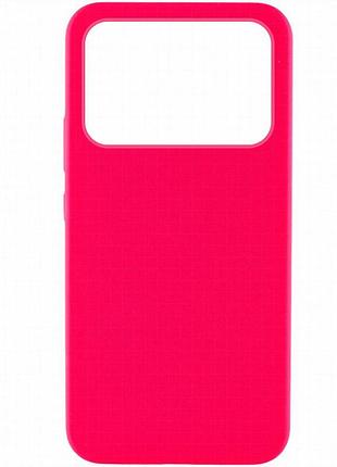 Чехол silicone cover lakshmi (aaa) для xiaomi poco x6 pro розовый / barbie pink