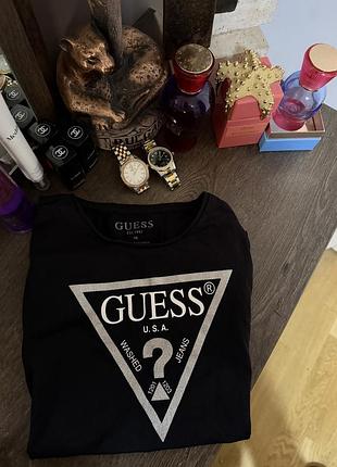 Футболка guess (оригінал) в ідеальному стані, розмір xs, бавовна