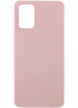 Чехол silicone cover lakshmi (aaa) для samsung galaxy a51 4g розовый / pink sand
