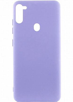 Чехол silicone cover ummi lakshmi (aa) для samsung galaxy a11 сиреневый / dasheen