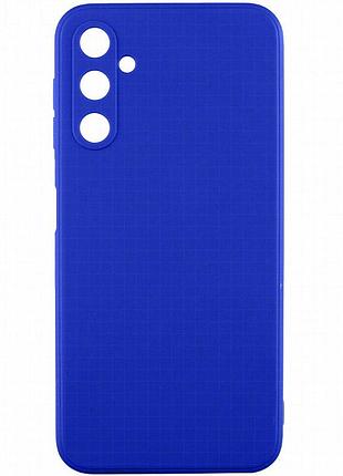Силиконовый чехол candy full camera для samsung galaxy a37 5g синий / dark blue