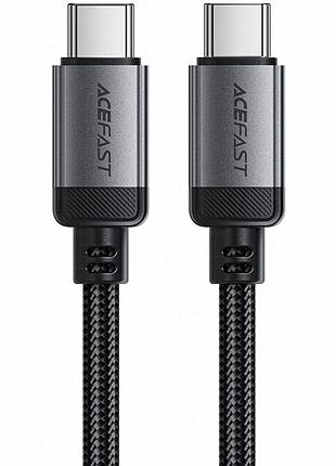 Дата кабель acefast c20-03 type-c to type-c 60w (1.2m) black