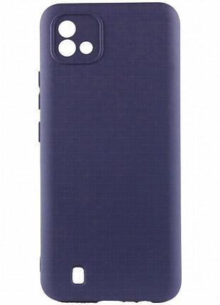 Чехол silicone cover lakshmi full camera (a) для realme c11 (2021) синий / midnight blue