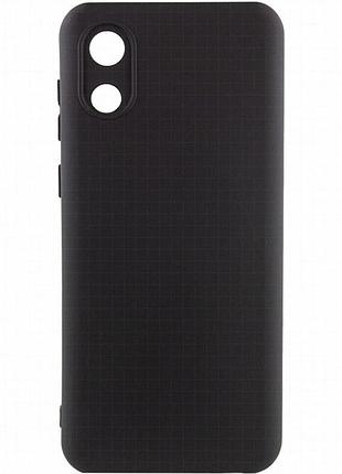 Чехол silicone cover lakshmi full camera (a) для samsung galaxy a03 core черный / black