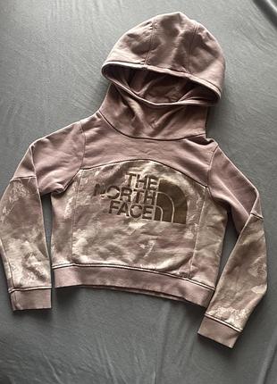 Світшот жіночий the north face укорочений бузковий