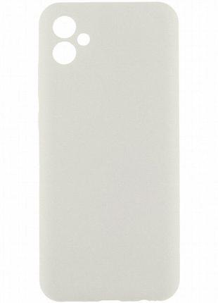 Чехол silicone cover lakshmi full camera (aaa) для samsung galaxy a06 белый / white