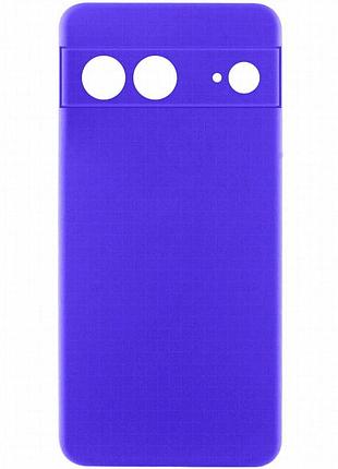 Чехол silicone cover ummi lakshmi full camera (aa) для google pixel 8 синий / iris