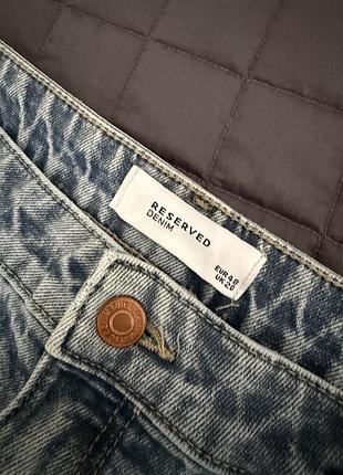 Джинси жіночі reserved сині 46-48 2