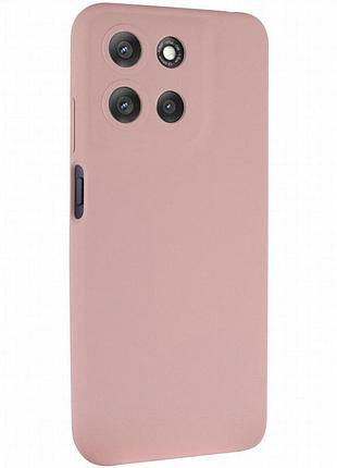 Чехол silicone cover lakshmi full camera (aaa) для motorola moto g15 4g розовый / pink sand