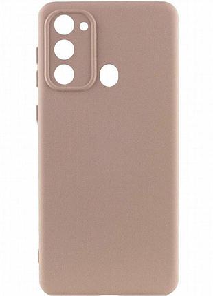 Чехол silicone cover lakshmi full camera (a) для tecno spark go 2022 (kg5m) розовый / pink sand