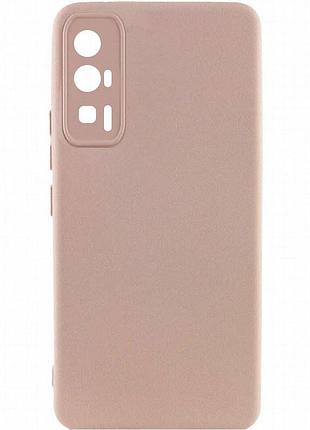 Чехол silicone cover lakshmi full camera (a) для xiaomi poco f5 pro розовый / pink sand