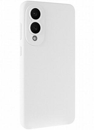 Чехол silicone cover lakshmi full camera (aaa) для samsung galaxy s25 edge белый / white