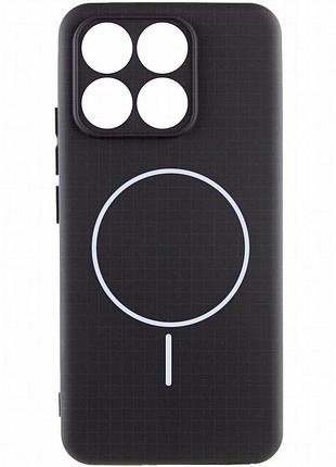 Чехол silicone cover lakshmi full camera (aa) with magnetic fit для motorola edge 70 черный / black