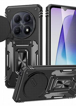 Ударопрочный чехол camshield army ring для xiaomi redmi note 15 (eu) / poco m8 5g черный / black