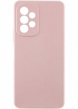 Чехол silicone cover lakshmi full camera (aaa) для samsung galaxy a13 4g розовый / pink sand