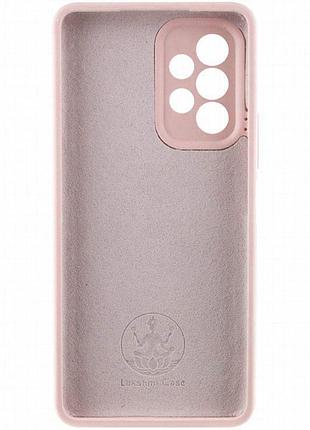 Чехол silicone cover lakshmi full camera (aaa) для samsung galaxy a13 4g розовый / pink sand 2