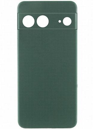 Чехол silicone cover ummi lakshmi full camera (aa) для google pixel 7 зеленый / dark green