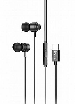 Стерео наушники hoco m122 type-c black