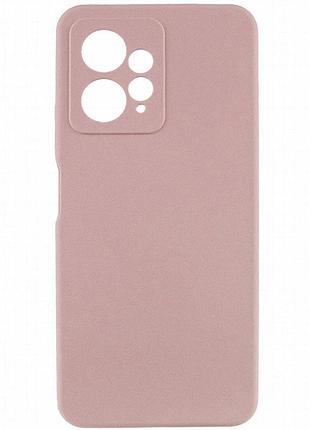 Чехол silicone cover lakshmi full camera (aaa) для xiaomi redmi note 12 4g розовый / pink sand