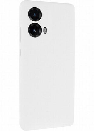 Чехол silicone cover lakshmi full camera (aaa) для motorola moto g85 белый / white