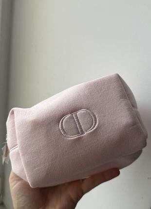 Косметичка для жінок christian dior рожева