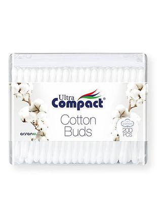 Ватные палочки ultra compact 200 шт