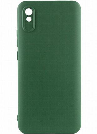 Чехол silicone cover lakshmi full camera (aaa) для xiaomi redmi 9a зеленый / cyprus green