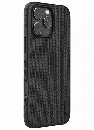 Чехол nillkin matte pro для apple iphone 16 pro max (6.9") черный / black