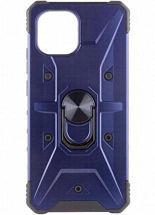 Ударопрочный чехол pathfinder ring для samsung galaxy a04 синий / navy
