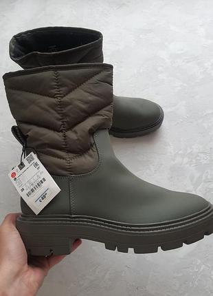 Черевики жіночі zara хакі