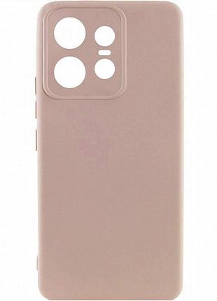 Чехол silicone cover ummi lakshmi full camera (aa) для motorola edge 50 pro розовый / pink sand