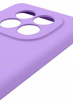 Чехол silicone cover lakshmi full camera (aaa) для xiaomi redmi note 15 pro 5g сиреневый / dasheen 4