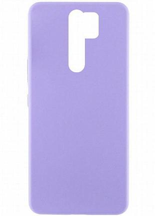 Чехол silicone cover lakshmi (aaa) для xiaomi redmi note 8 pro сиреневый / dasheen