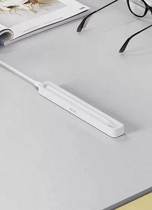 Стилус baseus smooth writing with charging case (p80015907213) moon white 3