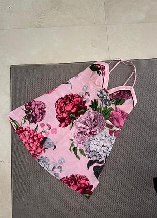 Ted baker нічнушка сукня домашня нічнушка сукня ночнушка плаття в квітковий принт платье домашнее в цветочный принт для сна