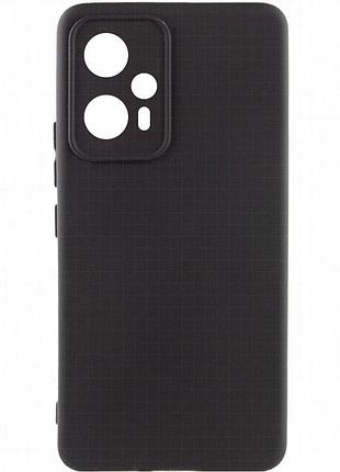 Чехол silicone cover lakshmi full camera (a) для xiaomi redmi note 12t pro черный / black
