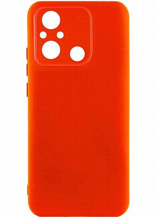 Чехол silicone cover lakshmi full camera (aaa) для xiaomi redmi 12c красный / red