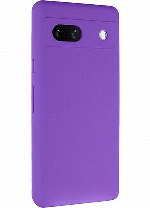 Чехол silicone cover lakshmi full camera (aaa) для google pixel 7a фиолетовый / amethyst