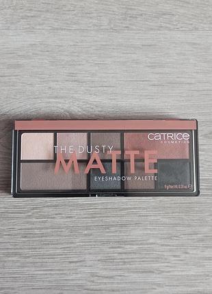 Тіні catrice the dusty matte eyeshadow palette 5