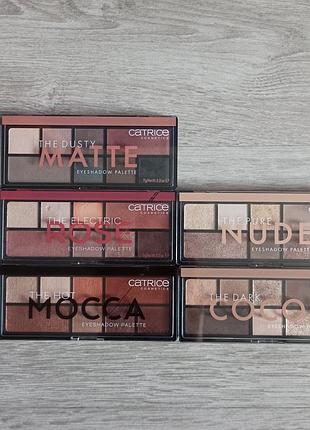 Тіні catrice the dusty matte eyeshadow palette 8