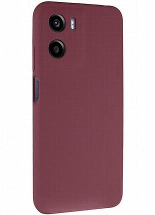 Чехол silicone cover lakshmi full camera (aaa) для motorola moto g05 / e15 4g бордовый / plum