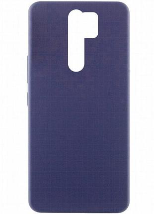 Чехол silicone cover lakshmi (aaa) для xiaomi redmi note 8 pro темно-синий / midnight blue