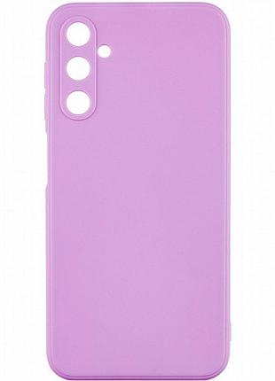 Силиконовый чехол candy full camera для samsung galaxy a18 / a17 сиреневый / dasheen